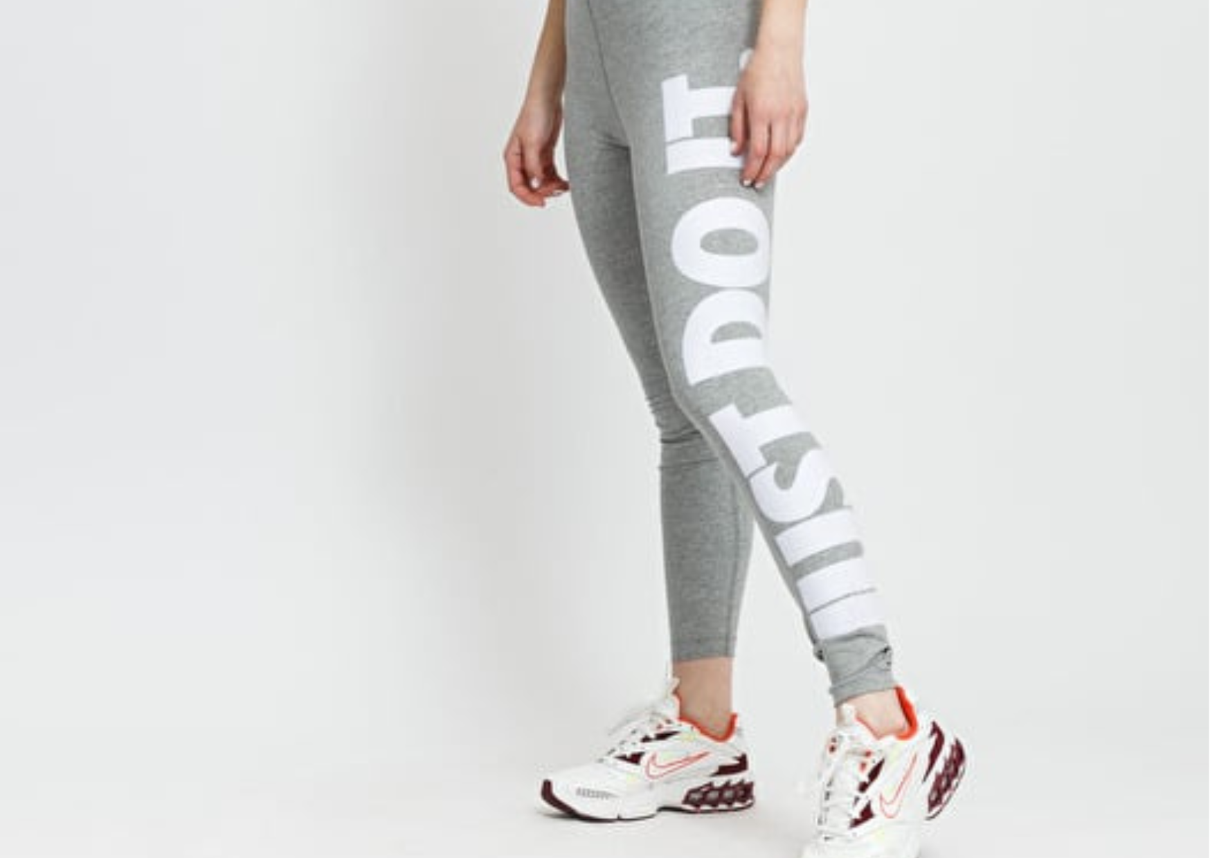 Szare Legginsy Nike "Just do it!": Moda, Styl i Zastosowanie